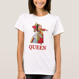 Camiseta Rainha dos corações de Alice no país das
