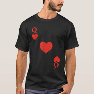 Camiseta Rainha dos Corações, Mãe de Halloween de Cartões