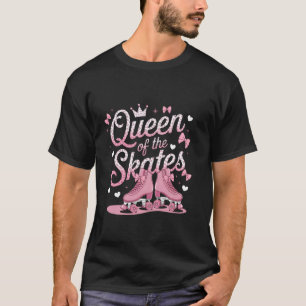 Camiseta Rainha Dos Patins De Roda Anos 80 Patinadora Rolle