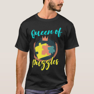 Camiseta Rainha dos Puzzles enigma