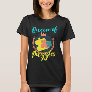 Camiseta Rainha dos Puzzles enigma