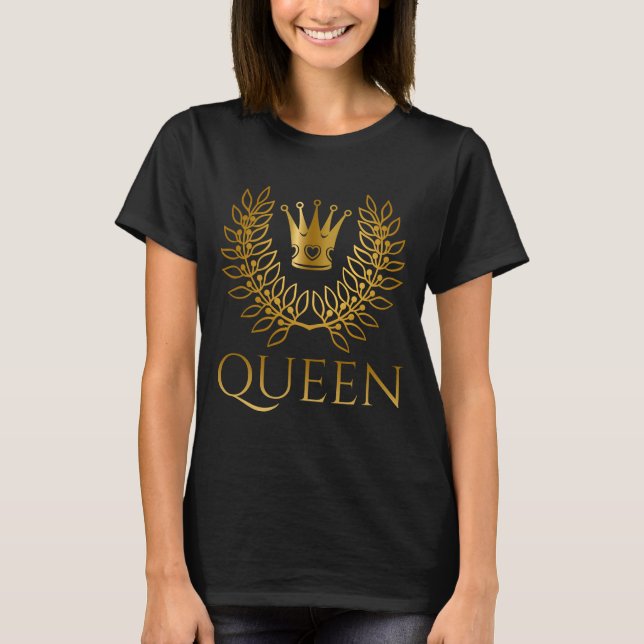 Camiseta Rainha Dourada (Frente)