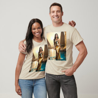 Camiseta Rainha Dourada do Nilo