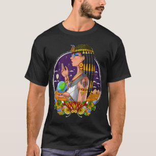 Camiseta Rainha egípcia Cleópatra