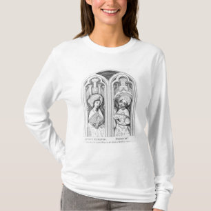 Camiseta Rainha Eleanor e Henry III, tomados antigo