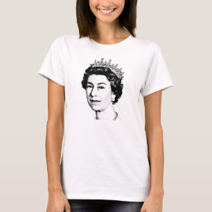 Camiseta   Rainha Elizabeth 