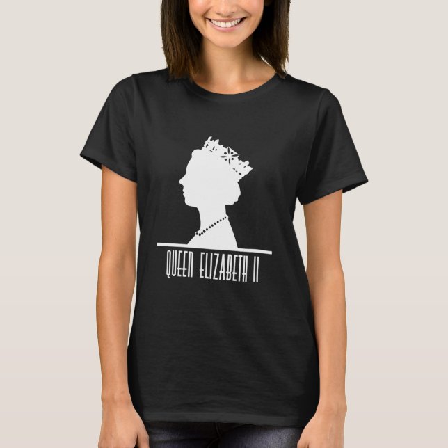 Camiseta Rainha Elizabeth II (Frente)