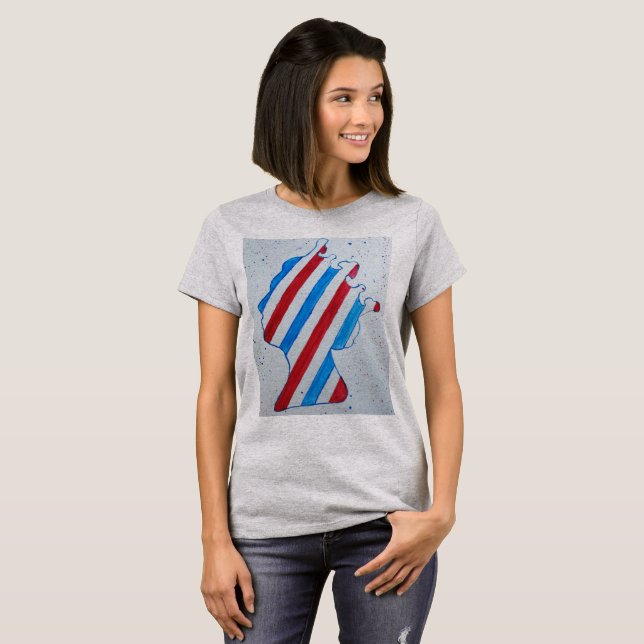 Camiseta Rainha Elizabeth II Jubilee Platinum Reino Unido (Frente Completa)