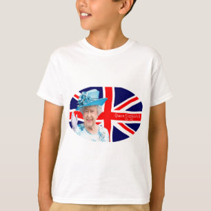 Camiseta Rainha Elizabeth ll