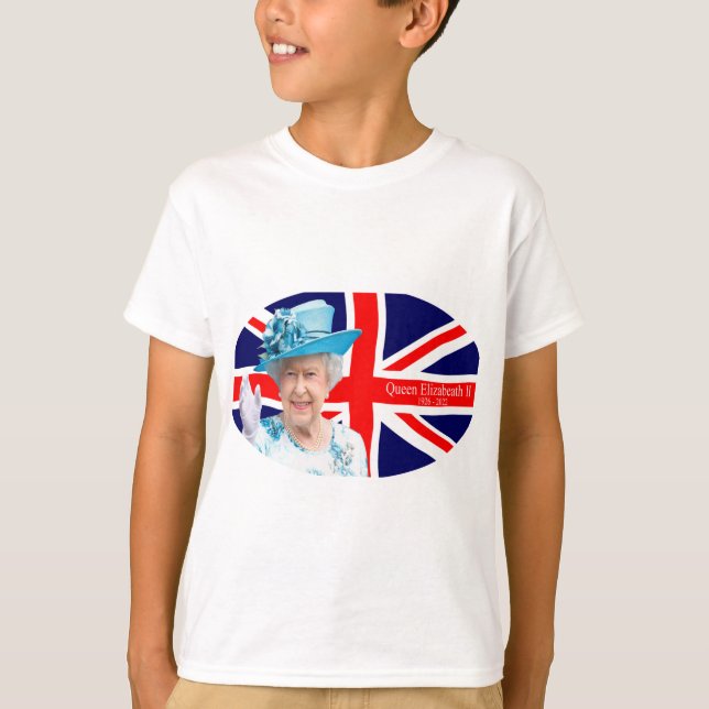 Camiseta Rainha Elizabeth ll (Frente)