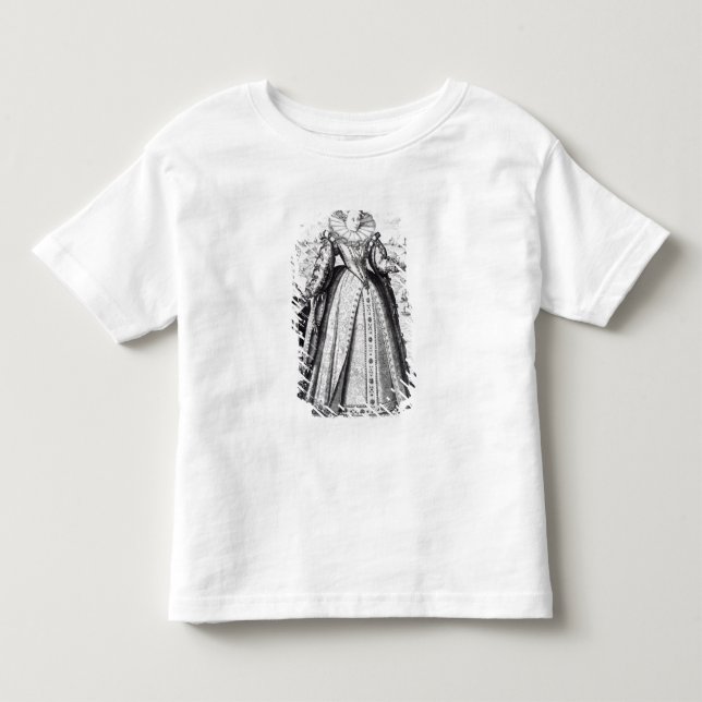 Camiseta Rainha Elizabeth mim 1596 (Frente)