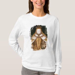 Camiseta Rainha Elizabeth mim em vestes da coroação