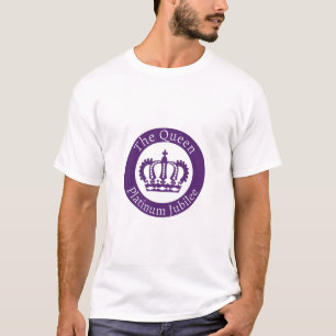 Camiseta Rainha Elizabeth Platinum Jubilee - A Rainha