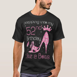 Camiseta Rainha Entrando No Meu 52º Aniversário Como Um Che