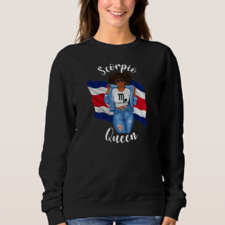 Camiseta Rainha Escorpião Preta Feminina Da Rica Costa Rica