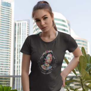 Camiseta Rainha Feita De Flores