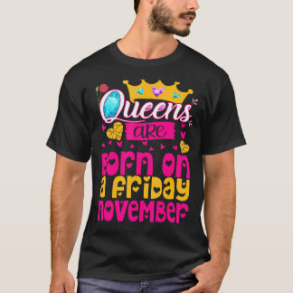 Camiseta Rainha foi Nascer numa sexta-feira de novembro Hap