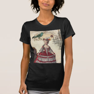 Camiseta Rainha francesa Marie Antoinette do candelabro de