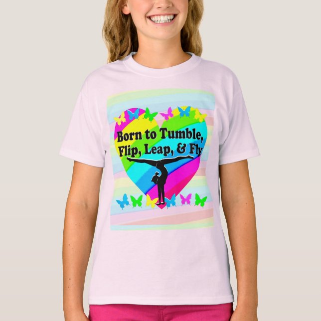 CAMISETA RAINHA GINÁSTICA DE ALTO VOO (Frente)