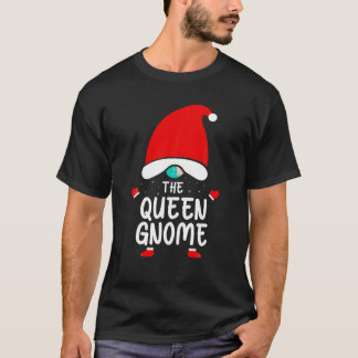 Camiseta Rainha Gnomo Feliz Natal Feliz Pajama Matchi