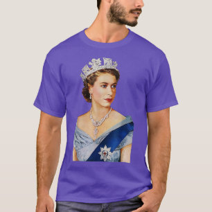 Camiseta Rainha II - Elizabeth England - Rainha de Inglater