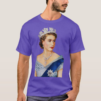 Camiseta Rainha II - Elizabeth England - Rainha de Inglater