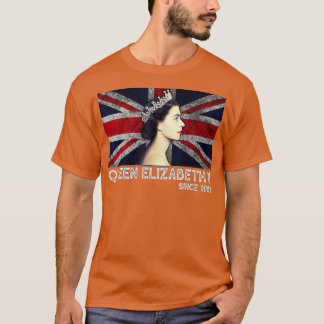 Camiseta Rainha II - Elizabeth S Inglaterra - Rainha de Ing