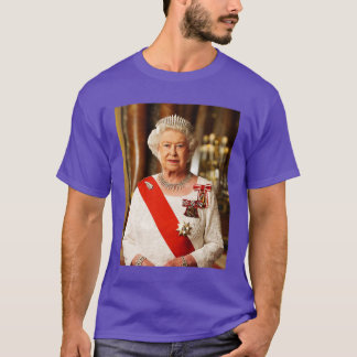 Camiseta Rainha II - Elizabeth S Inglaterra - Rainha de Ing
