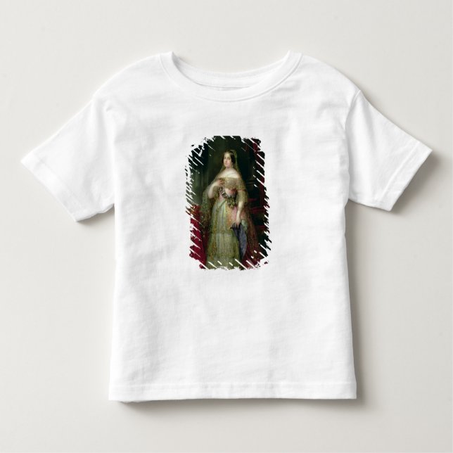 Camiseta Rainha Isabella II da espanha (Frente)