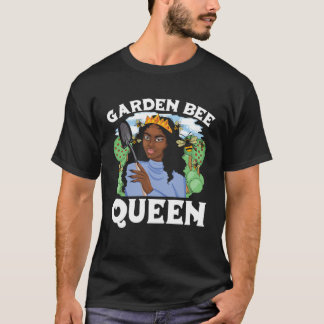 Camiseta Rainha Jardineira Flores Plantas Jardim Jardinagem