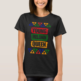 Camiseta Rainha Jovem da Melanina
