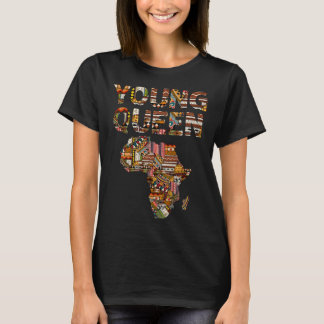 Camiseta Rainha Jovem História Negra Africano Americano Ken