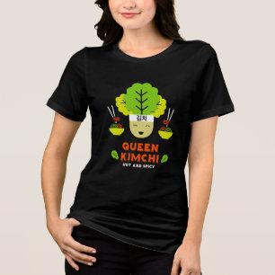 Camiseta Rainha Kimchi Quente E Picante