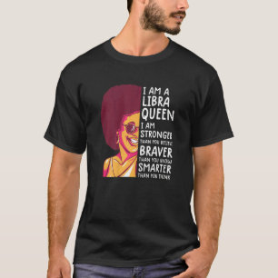 Camiseta Rainha Libra feminina mulheres Astrologia zodíaco