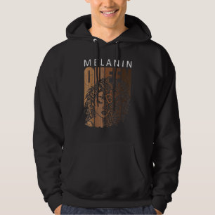 Camiseta Rainha Melanina Afro-Americana Forte Pret