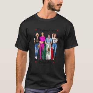 Camiseta Rainha Mexicana do Zodíaco Feminino Áries Vibes Na