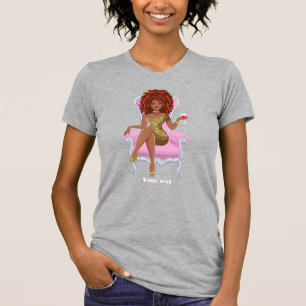 Camiseta Rainha Mulher Preta
