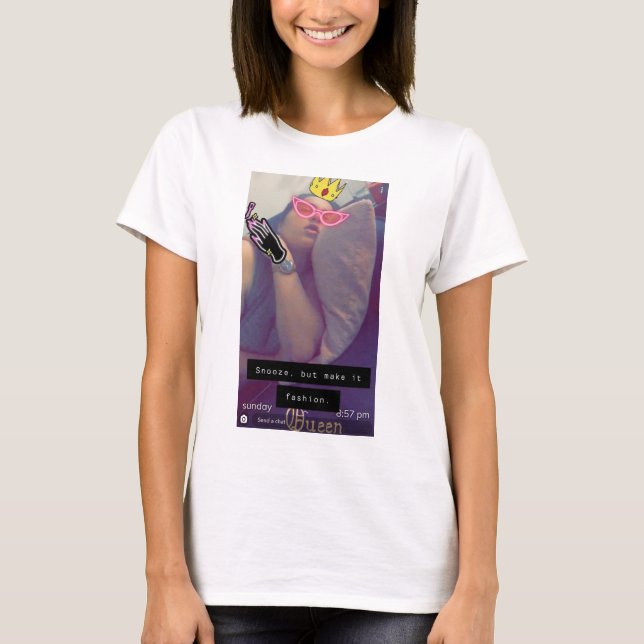 Camiseta Rainha Nap (Frente)