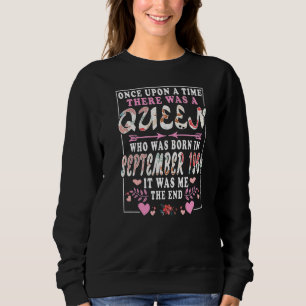 Camiseta Rainha Nascer Em Setembro De 1964 Aniversário W