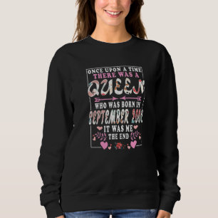 Camiseta Rainha Nascer Em Setembro De 2002 Aniversário W