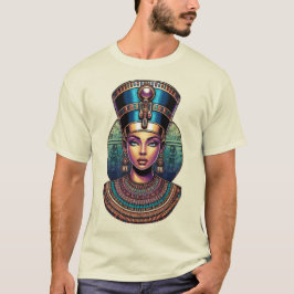 Camiseta Rainha Nefertari – Realeza Egípcia