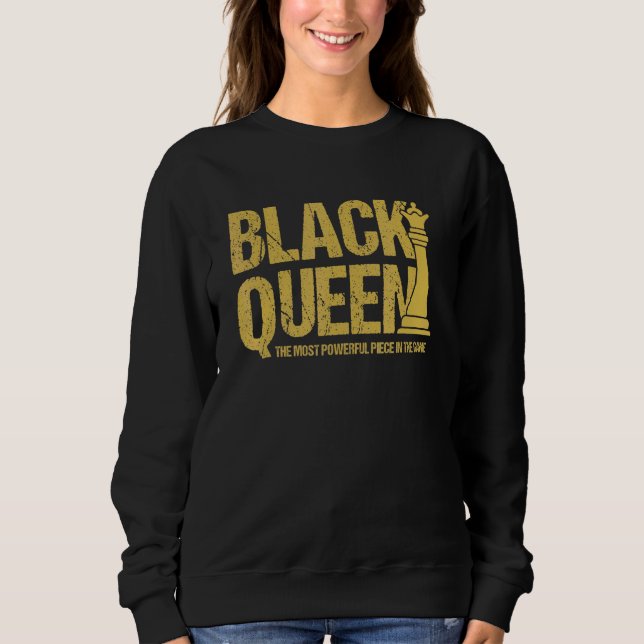 Camiseta Rainha Negra A Mais Poderosa Garota Melanina E (Frente)