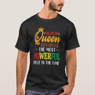 Camiseta Rainha negra a mais poderosa peça da História Negr
