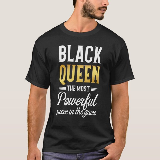 Camiseta Rainha Negra A Peça Mais Poderosa Do Histor De Jog (Frente)