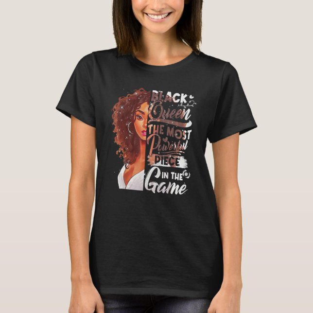 Camiseta Rainha Negra A Peça Mais Poderosa Do Histor De Jog (Frente)