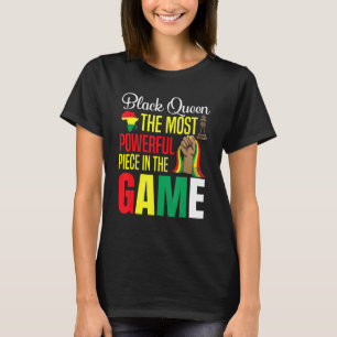 Camiseta Rainha Negra A Peça Mais Poderosa Do Jogo