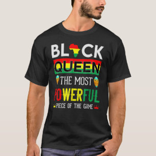 Camiseta Rainha Negra A Peça Mais Poderosa do Jogo