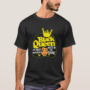 Camiseta Rainha Negra A Peça Mais Poderosa Do Jogo Af