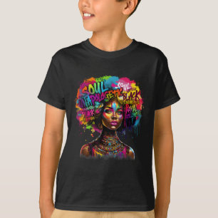 Camiseta Rainha Negra Afro Afro Melanina História Negra Mês