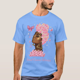 Camiseta Rainha Negra Cancer de Conhecimento do Guerreiro